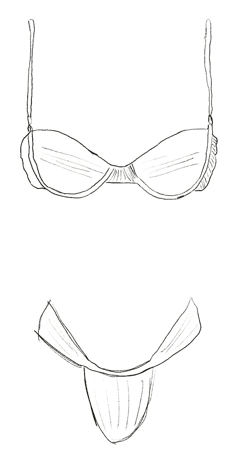 The Bandeau, design sketch